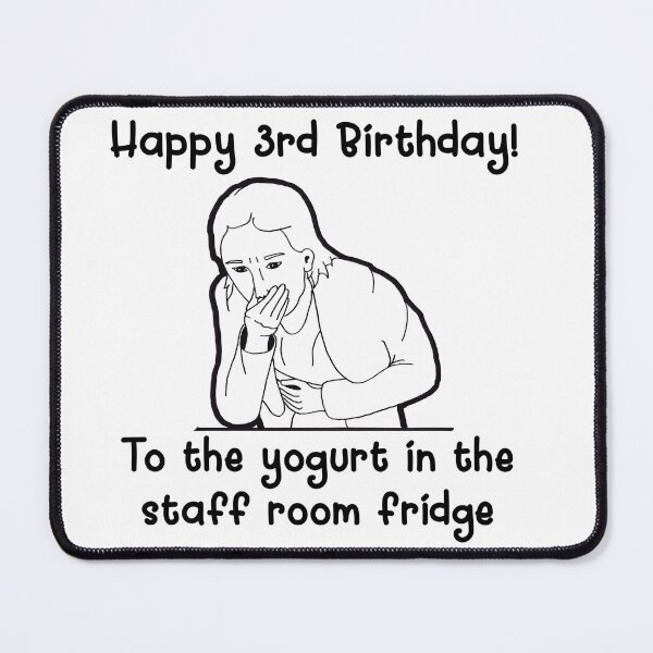 Item preview, Happy Birthday Yogurt designed and sold by FunTymeDesigns.