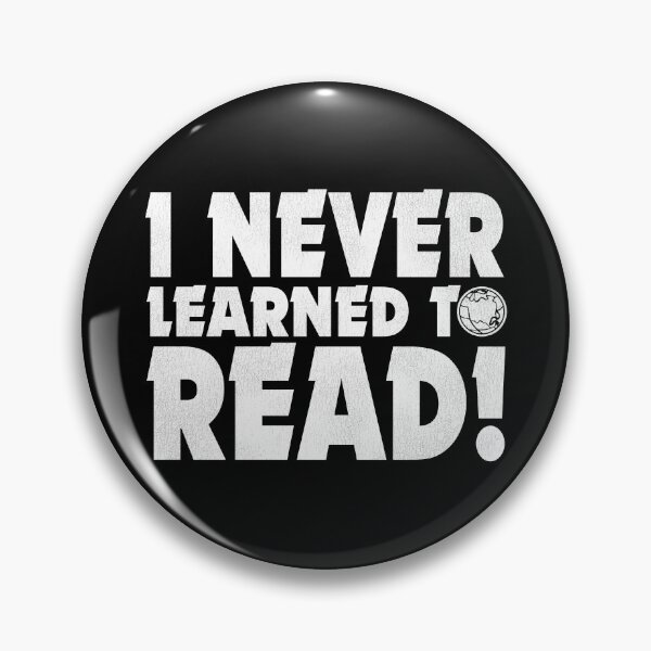 Item preview, I Never Learned To Read! designed and sold by ourkid.