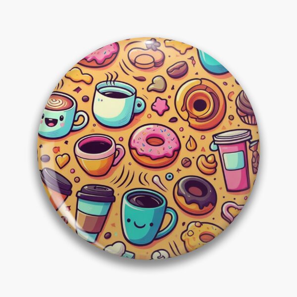 Item preview, Coffee and Doughnuts designed and sold by DoggoTankDesign.