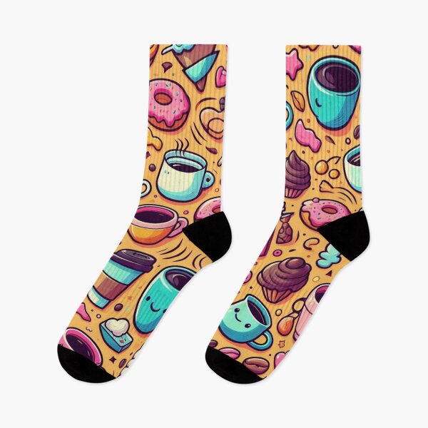 Item preview, Coffee and Doughnuts designed and sold by DoggoTankDesign.