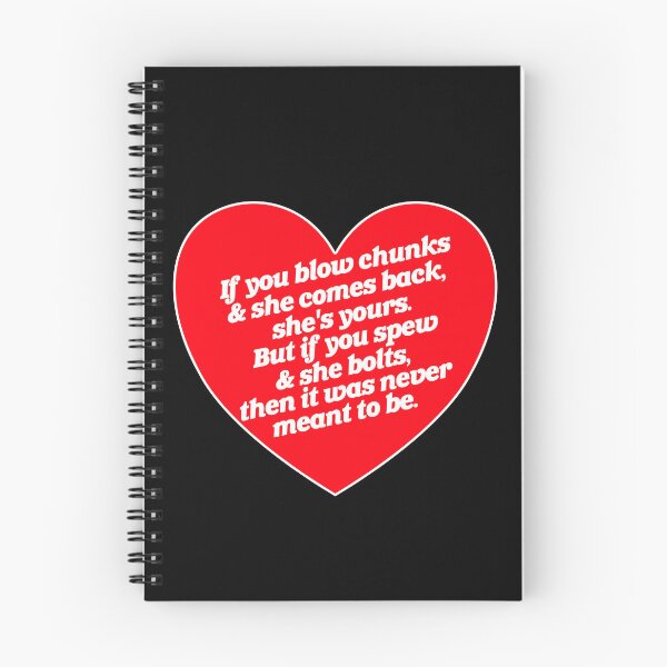 Item preview, Blow Chunks and Spew True Love designed and sold by ourkid.