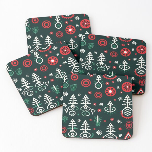 Item preview, Nostalgic Christmas Illustration Pattern Design designed and sold by holistech.
