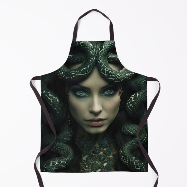 Item preview, Dark Green Medusa designed and sold by OccultDreams.