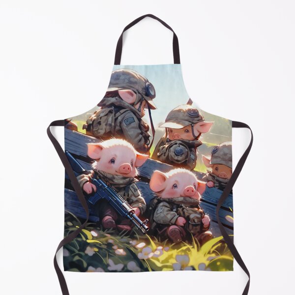 Item preview, Piglet Army 3 designed and sold by Dawn van Doorn.