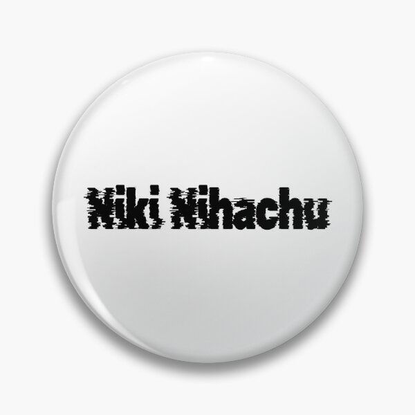 Item preview, Niki Nihachu Merch Glitch Logo designed and sold by Cameron-Gray.