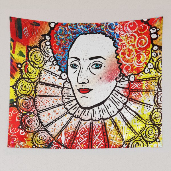 Item preview, Virgin Queen (Queen Elizabeth 1) Merchandise by Dusty O designed and sold by DustyO.