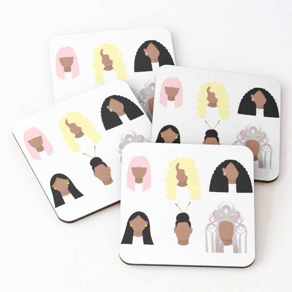 Item preview, Pink Friday 2 Nicki Barbz Digital Cartoon Hair Album Style designed and sold by Printopia-.