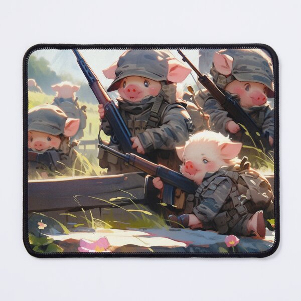 Item preview, Piglet Army designed and sold by Dawn van Doorn.