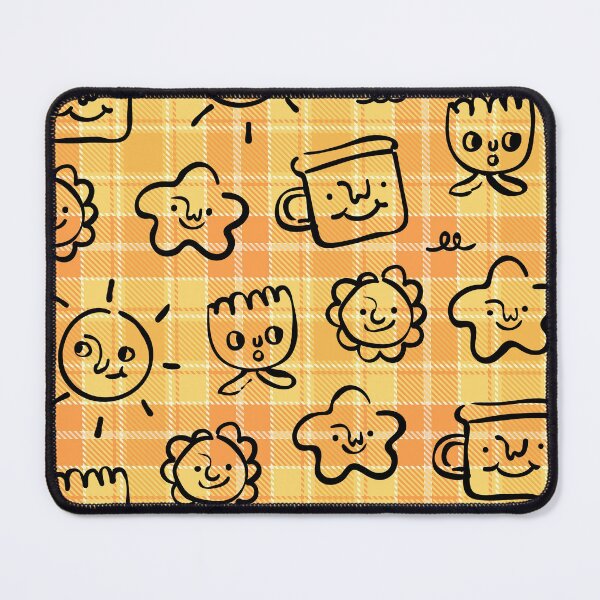 Item preview, Kawaii Plaid: Adorable Faces on a Classic Pattern designed and sold by OrangeMG.
