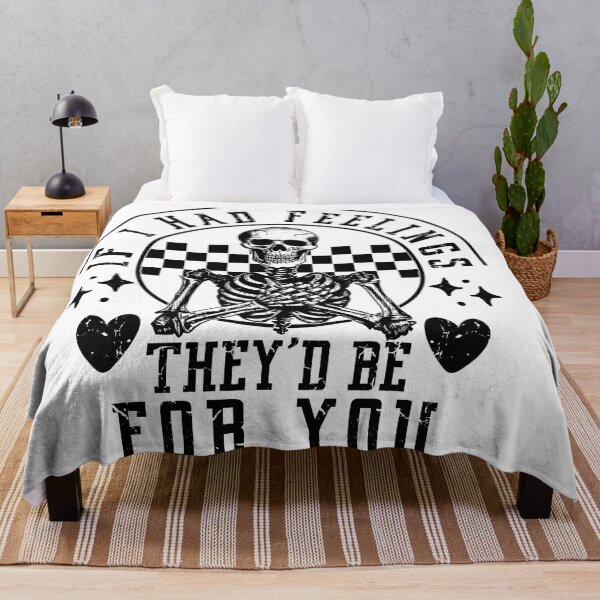 Item preview, If I Had Feelings They'd Be For You, Valentine's Day Skeleton designed and sold by EsteticaVerus.