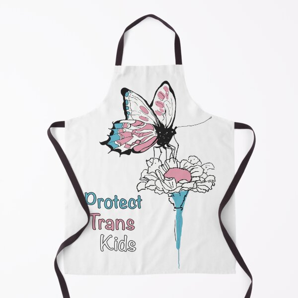 Artikelvorschau, Schützen Sie Trans-Kids-Schmetterling auf Blumen-Trans-Flaggenfarben entworfen und verkauft von K Mussack.