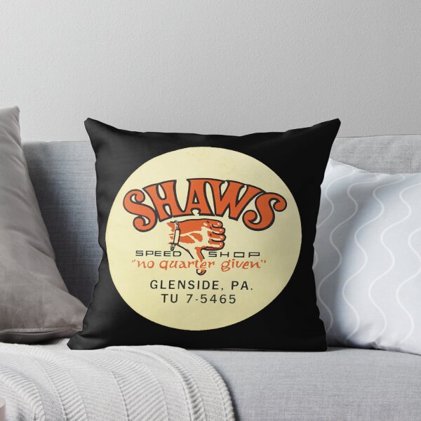 Item preview, Shaws Speed Shop 'no quarter given' Nero thumb - vintage Hot rod, Race & Street car designed and sold by retropetrol.