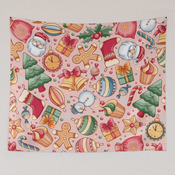 Item preview,  "Cute Christmas Delight: Festive Edition Seamless Print" designed and sold by digitalsbyannnn.