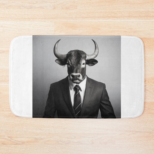 Item preview, Ox in Business Suit Art designed and sold by redstar19.