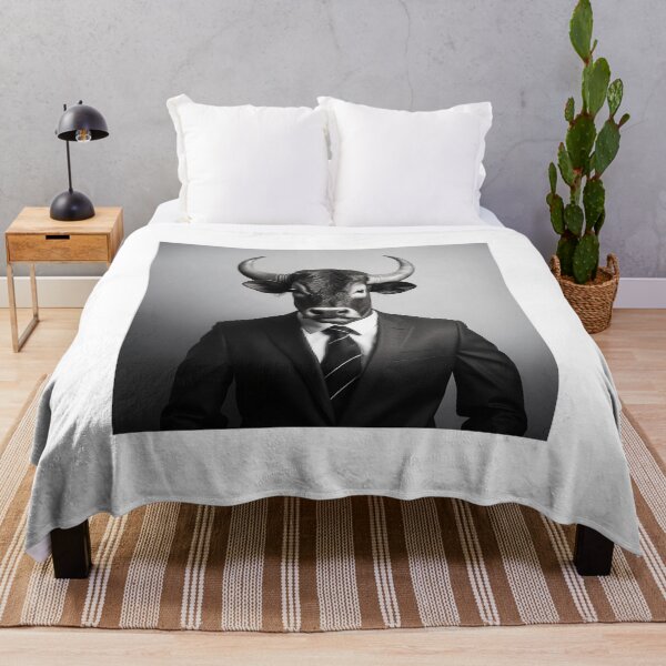 Item preview, Ox in Business Suit Art designed and sold by redstar19.