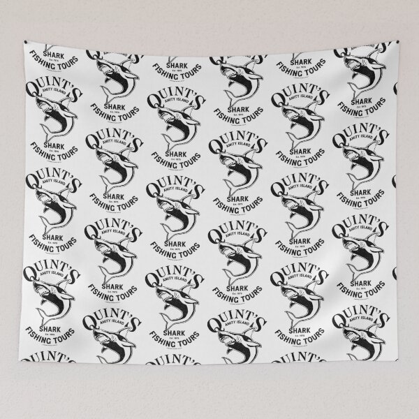 Item preview, Quint's Shark Fishing Tours designed and sold by Candywrap Studio.