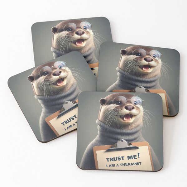Item preview, Click for Cuddles: Dive into Otterlicious Therapy designed and sold by SmileCatalysts.