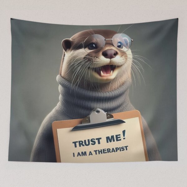 Item preview, Click for Cuddles: Dive into Otterlicious Therapy designed and sold by SmileCatalysts.
