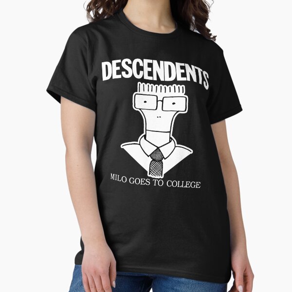Item preview, Milo va a la universidad (simple para camisas oscuras) designed and sold by DForss.