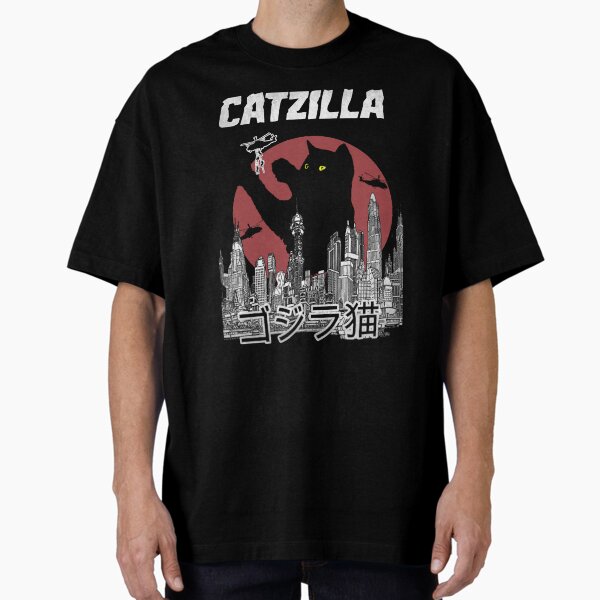 Vista previa del artículo con la obra «catzilla vintage», diseñado y vendido por printpeaken.