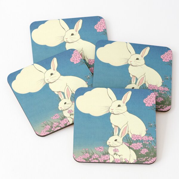 Item preview, Platonic Friendship with Best Friend Mothers Day with White American Bunny Rabbit designed and sold by wigobun.