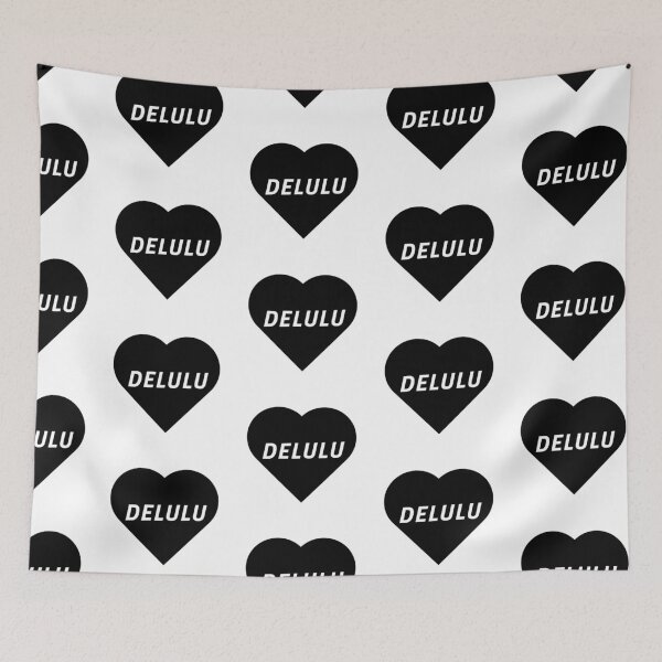 Item preview, Delulu heart designed and sold by vyascreations.