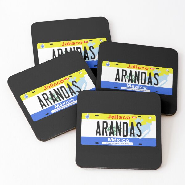 Item preview, Arandas Jalisco License Plate designed and sold by BahayProduction.