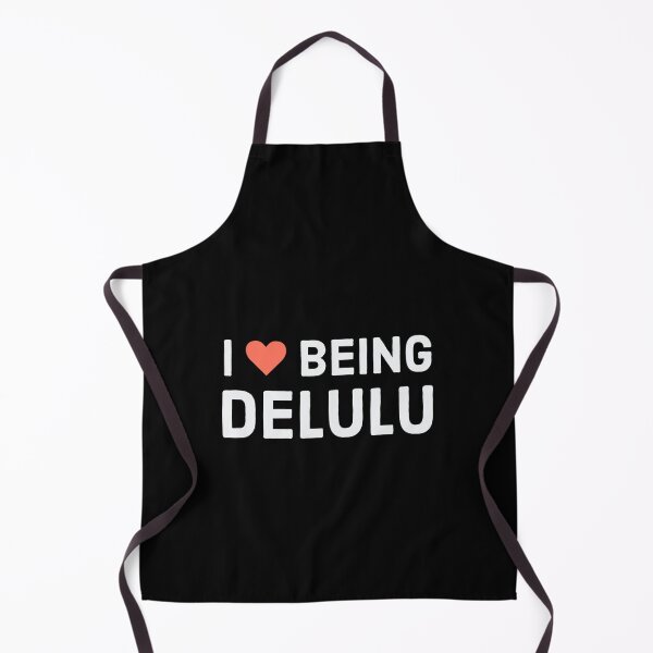 Item preview, I heart being delulu,I love being delulu designed and sold by vyascreations.