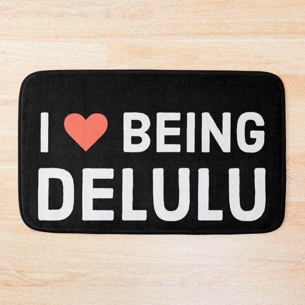 Item preview,  I heart being delulu,I love being delulu designed and sold by vyascreations.