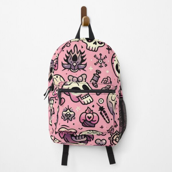 Item preview, Cute Skull Illstration Pattern designed and sold by DoggoTankDesign.