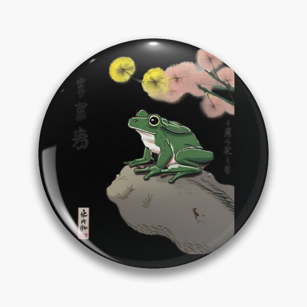 Item preview, dandelion frog designed and sold by EuropeanPrints.