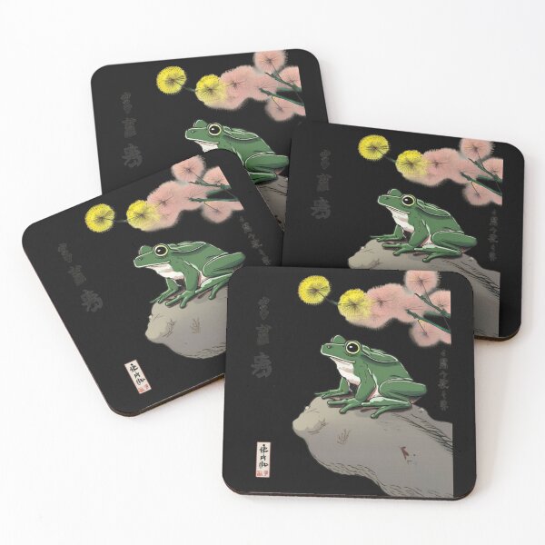 Item preview, dandelion frog designed and sold by EuropeanPrints.
