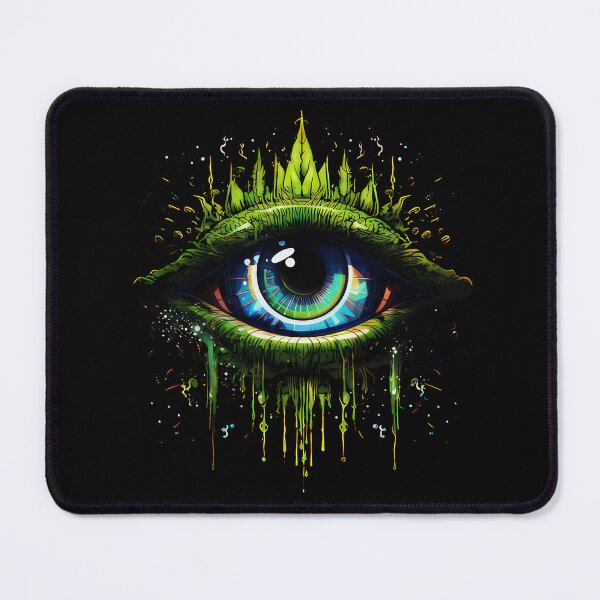 Item preview, Third Eye, Vision, Abstract, Trance, Mysticism, Colorful, Experimentation, Psychedelic Art designed and sold by psytrancedesign.