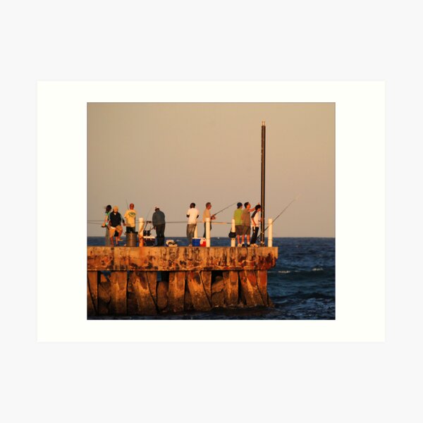The End of Fishing Art Print