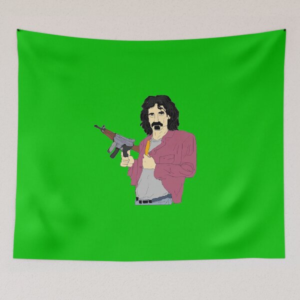 Item preview, Frank Zappa drawn in MS Dos Paint II no logo designed and sold by obstinator.