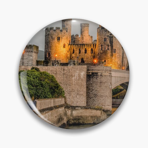 Item preview, Conwy Castle Wales by Lamplight designed and sold by AJEvans.