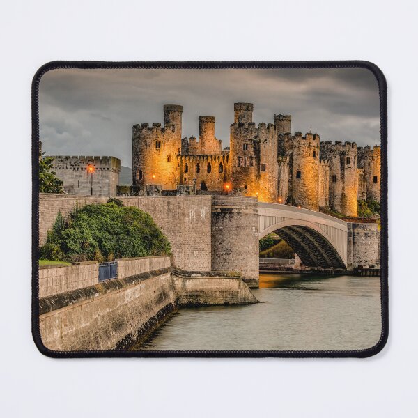 Item preview, Conwy Castle Wales by Lamplight designed and sold by AJEvans.