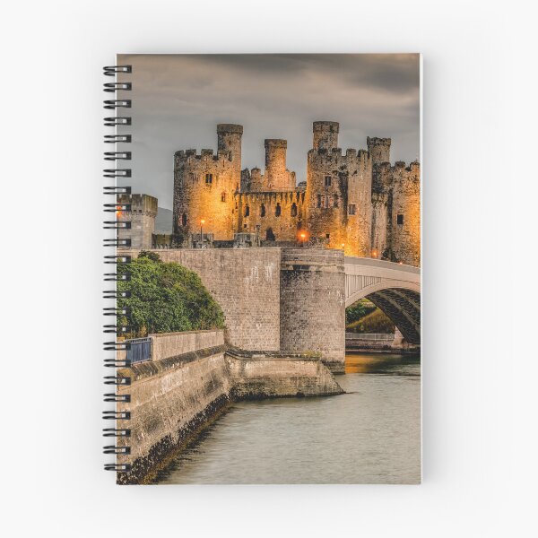 Item preview, Conwy Castle Wales by Lamplight designed and sold by AJEvans.