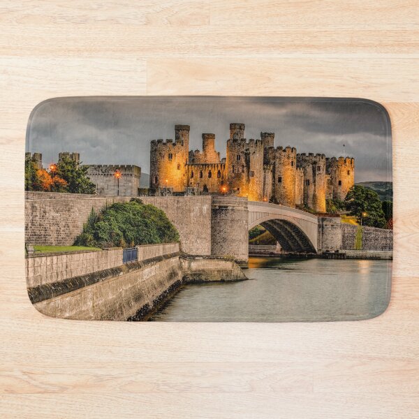 Item preview, Conwy Castle Wales by Lamplight designed and sold by AJEvans.