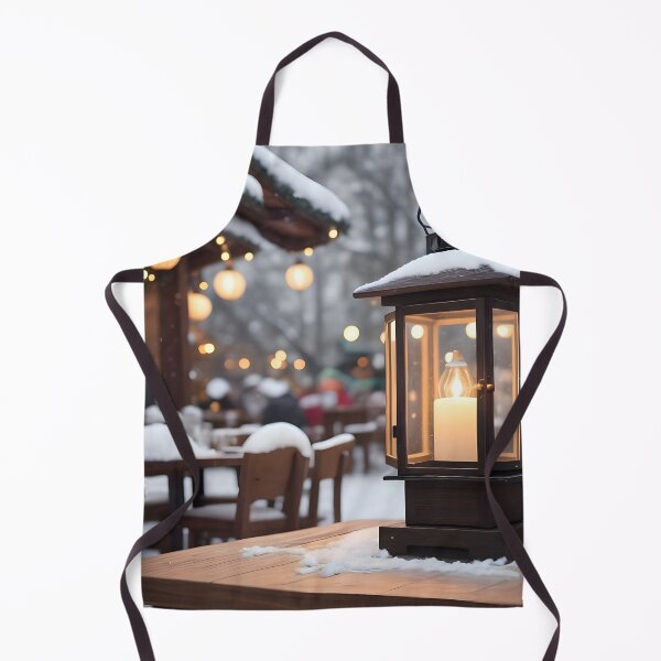 Item preview, Warm Holiday Lamp In The Snow designed and sold by PlanetMarker.