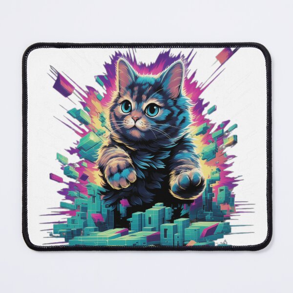Item preview, Copy of "Pixel Playtime: Retro Video Game Style Cat " designed and sold by Huycao211.