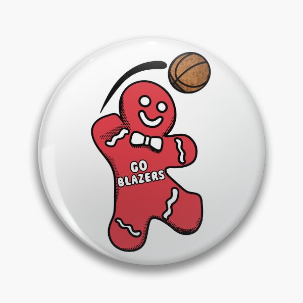 Item preview, Portland Trail Blazers Gingerbread Man designed and sold by John Abernathy.