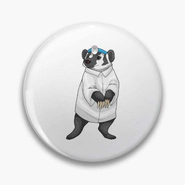 Item preview, Badger Doctor Doctor's coat designed and sold by Snabdesign84.