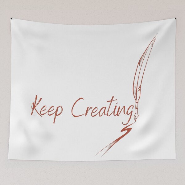 Item preview, Keep Creating designed and sold by BohemianLetters.