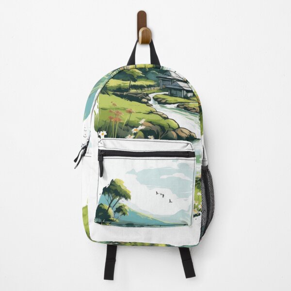 Item preview,  "Tranquil Vietnamese Countryside: Traditional Brushstroke Art " designed and sold by Huycao211.