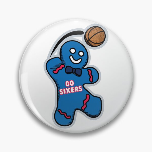 Item preview, Philadelphia 76ers Gingerbread Man designed and sold by John Abernathy.