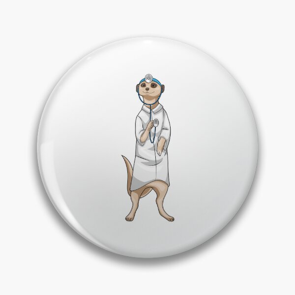 Item preview, Meerkat Doctor Stethoscope designed and sold by Snabdesign84.