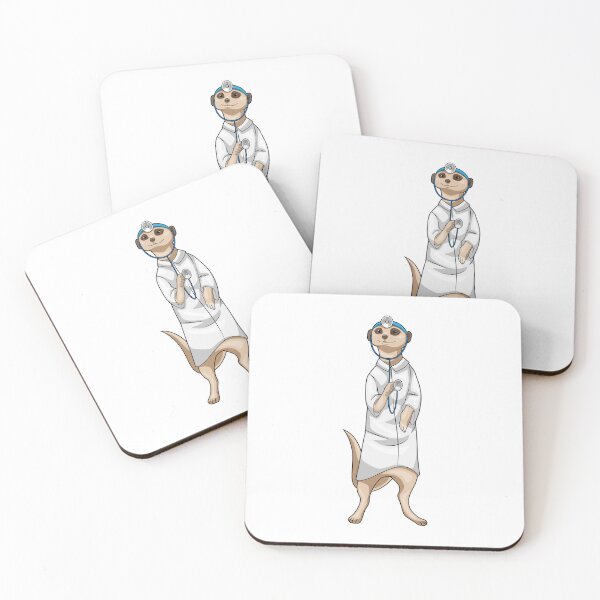 Item preview, Meerkat Doctor Stethoscope designed and sold by Snabdesign84.