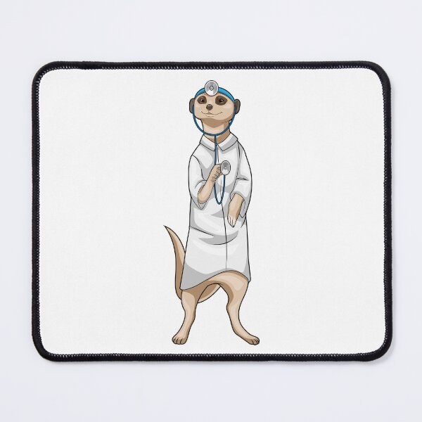 Item preview, Meerkat Doctor Stethoscope designed and sold by Snabdesign84.