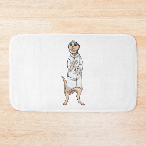 Item preview, Meerkat Doctor Stethoscope designed and sold by Snabdesign84.